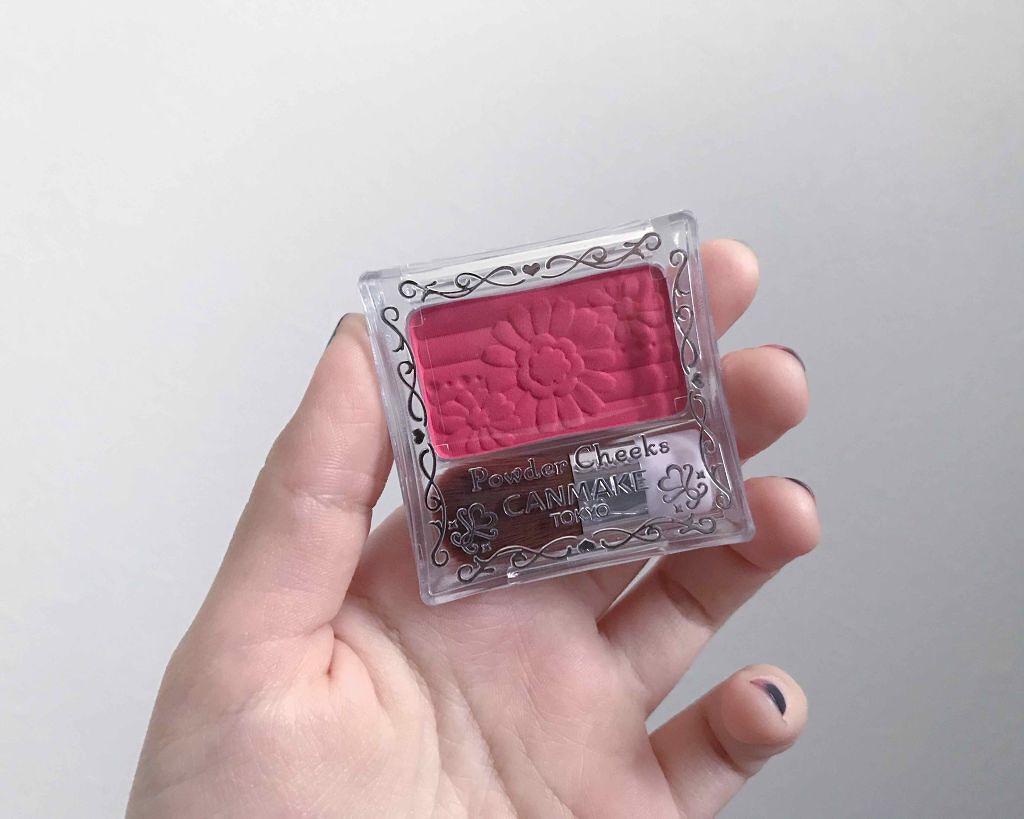 【旧品】パウダーチークス/キャンメイク/パウダーチークを使ったクチコミ(1枚目)