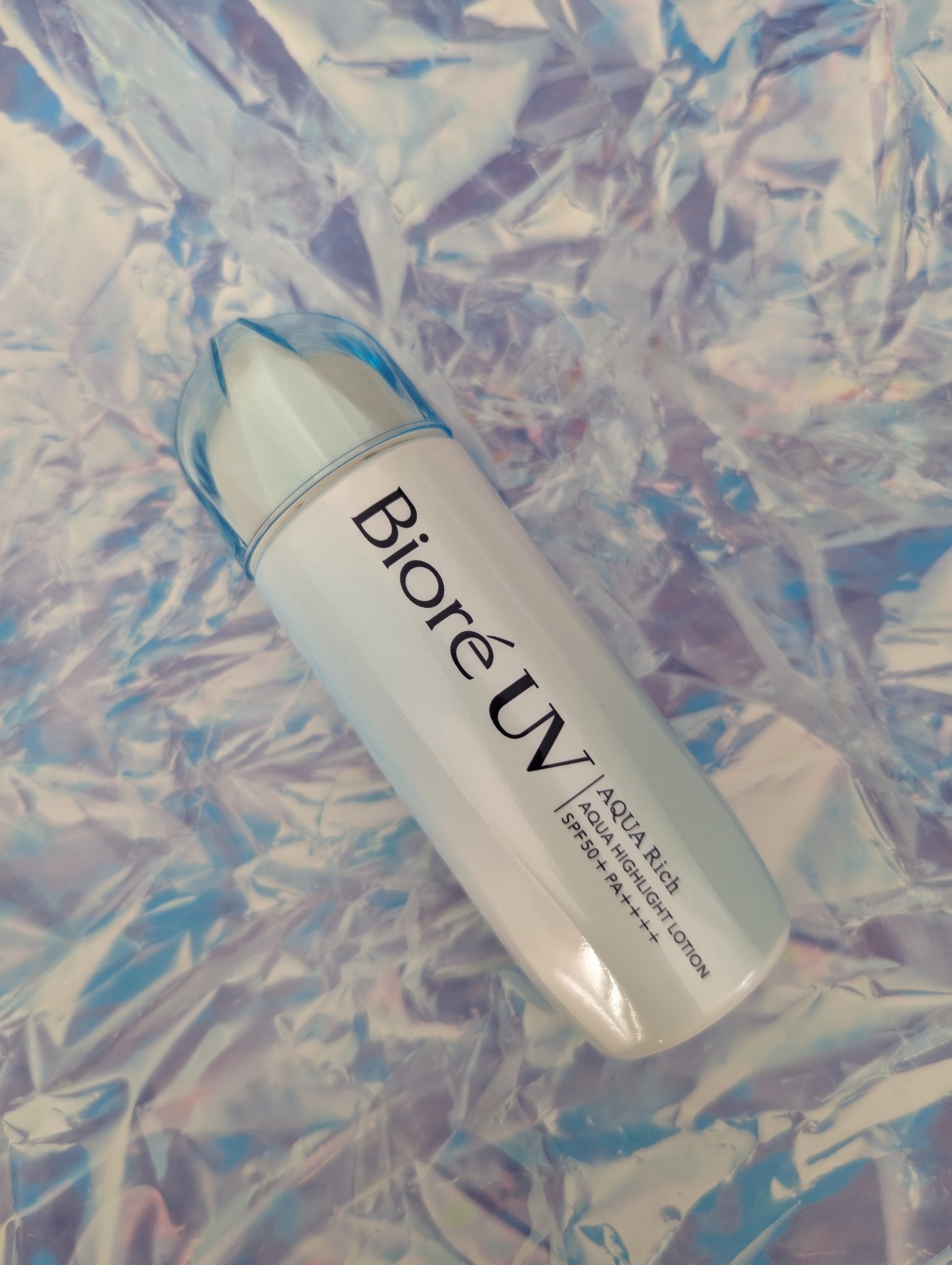 ビオレUV　アクアリッチ　アクアハイライトローション（水層ハイライトUV）/ビオレ/日焼け止めローションを使ったクチコミ（1枚目）