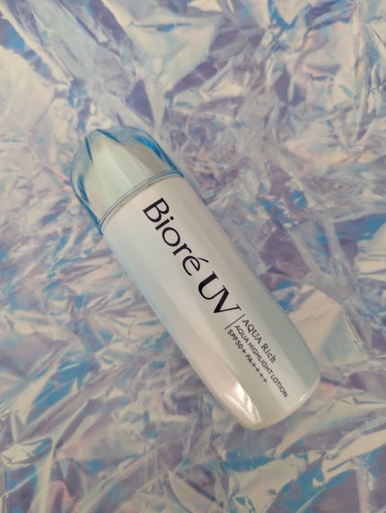 ビオレUV アクアリッチ アクアハイライトローション(水層ハイライトUV)/ビオレ/日焼け止めローションを使ったクチコミ(1枚目)