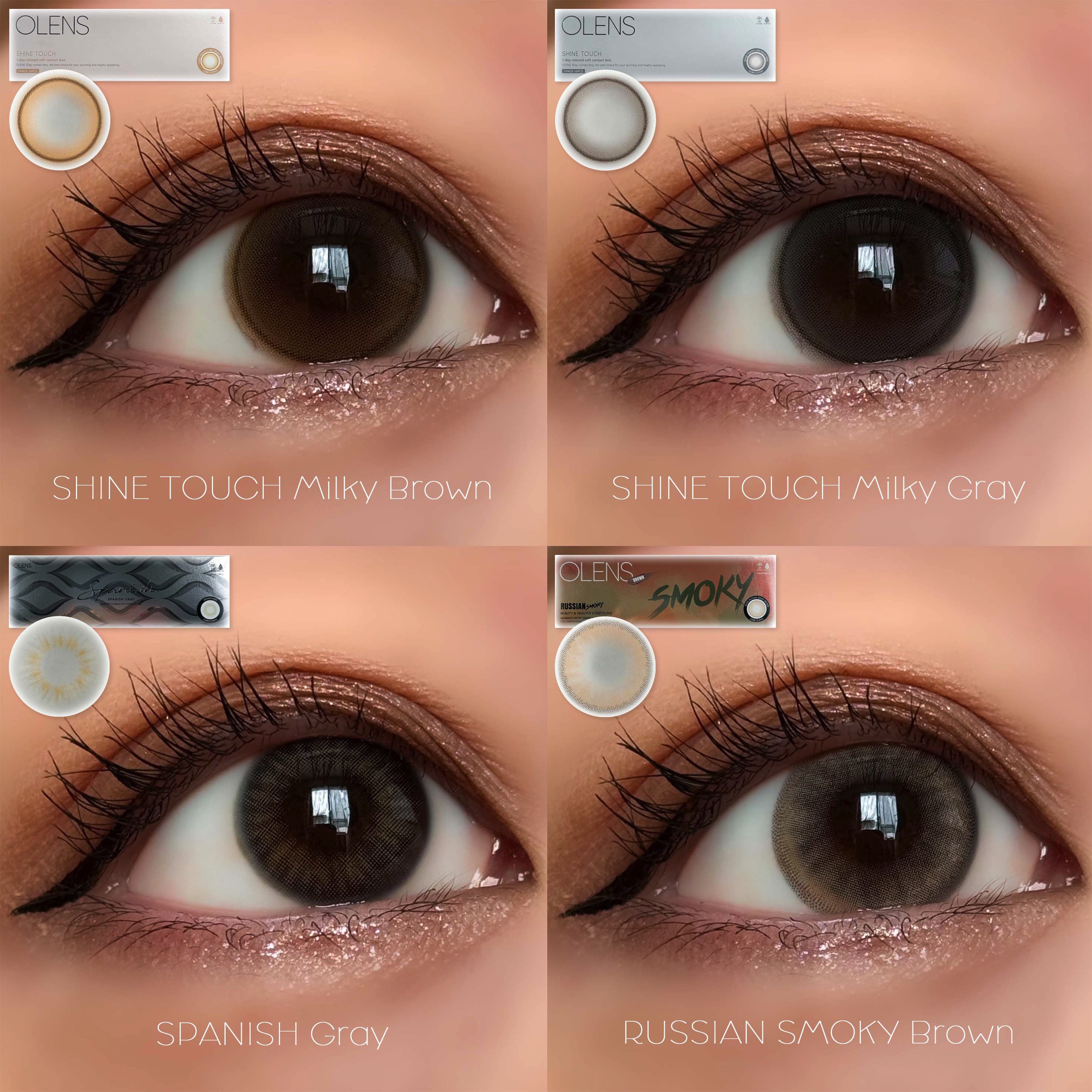 Spanish 1Day(スパニッシュ 1Day)/OLENS/ワンデー（１DAY）カラコンを使ったクチコミ（2枚目）