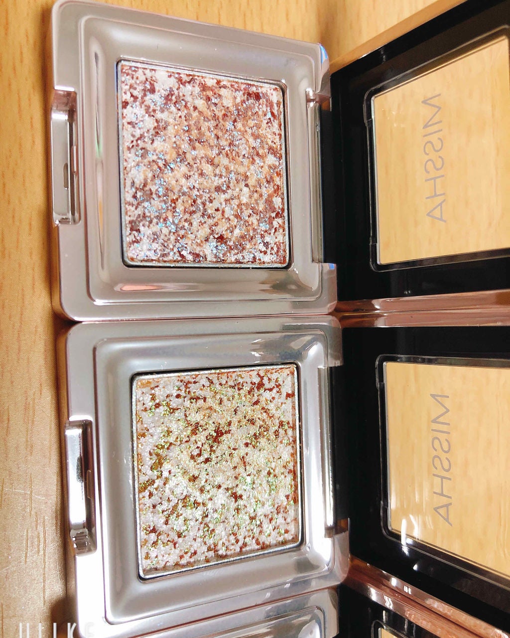 グリッタープリズム シャドウ/MISSHA/グリッターを使ったクチコミ(2枚目)