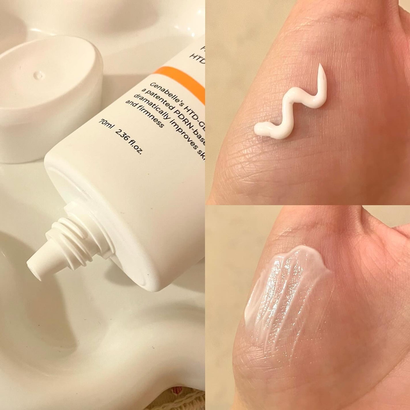 PDRNリジュビネイティングクリーム/Genabelle/フェイスクリームを使ったクチコミ(2枚目)