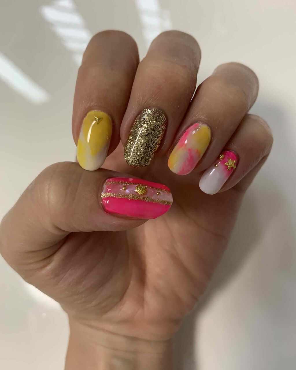 プリムドール/プリジェル/ジェルネイルを使ったクチコミ（2枚目）