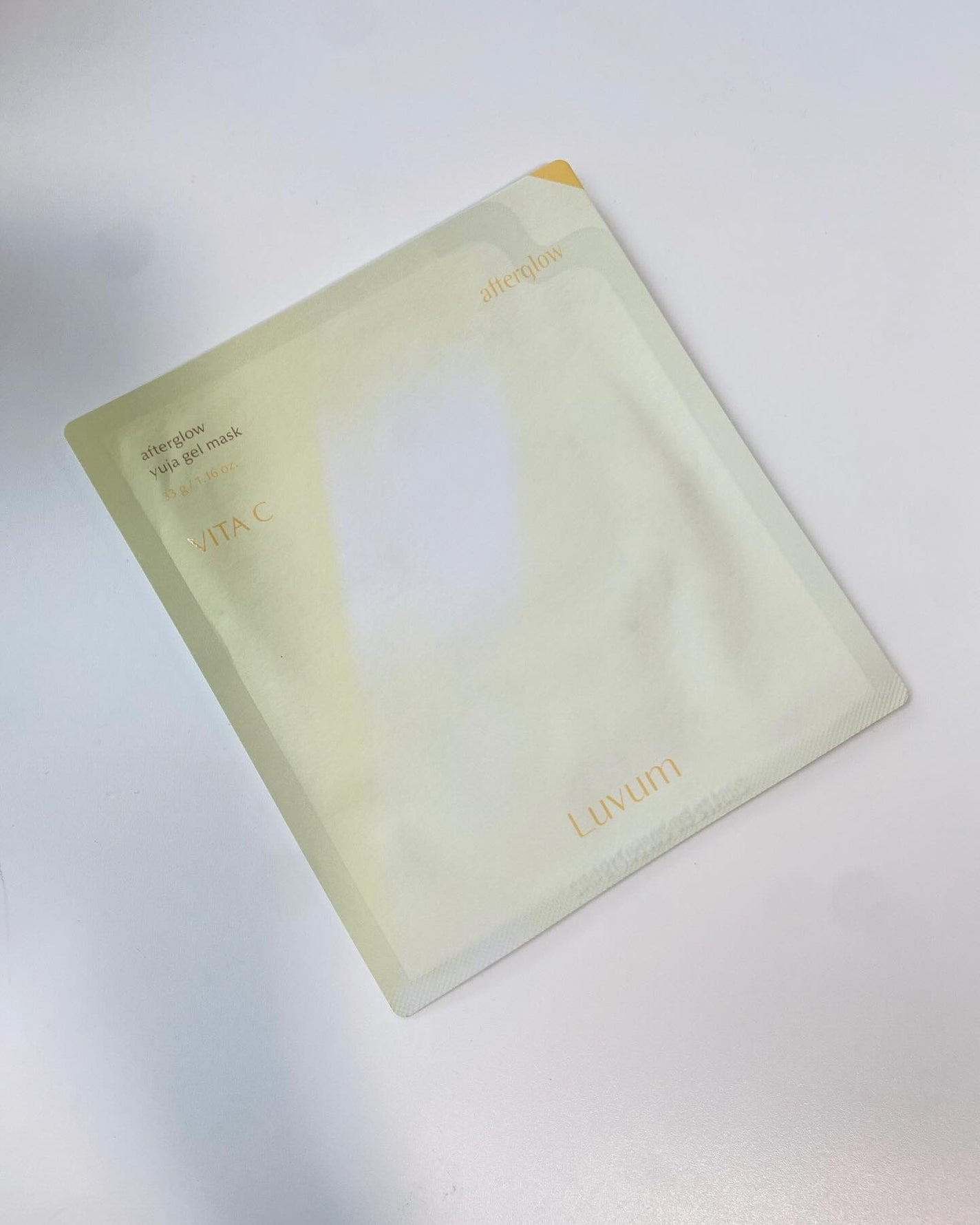 ラビューム アフターグロウ ゆずゲルマスク/Luvum/シートマスク・パックを使ったクチコミ(3枚目)
