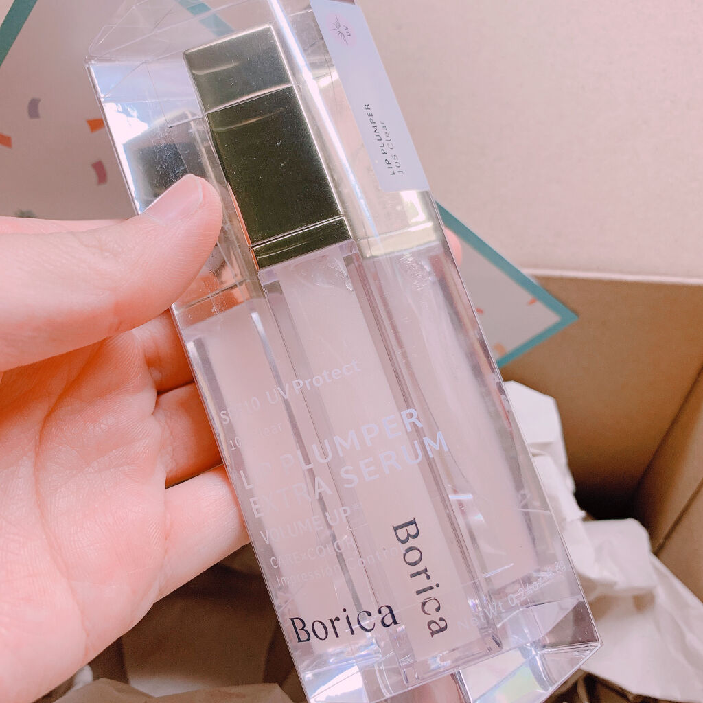 リッププランパー エクストラセラムUV+/Borica/リッププランパーを使ったクチコミ（3枚目）