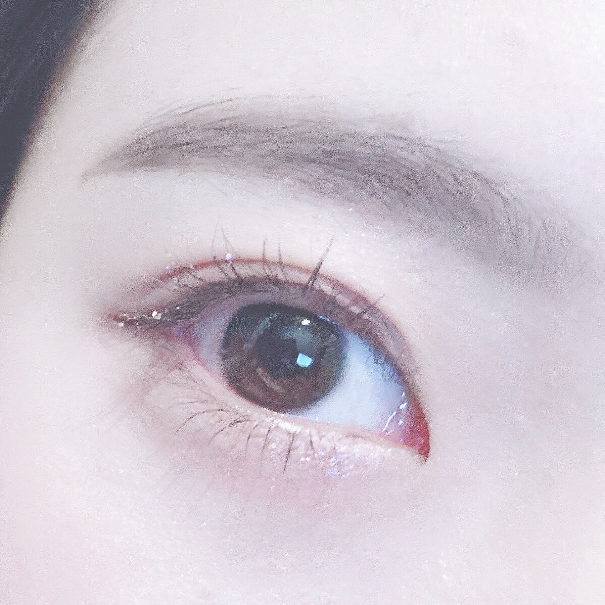 リキッド グリッター シャドウ/rom&nd/グリッターを使ったクチコミ（3枚目）