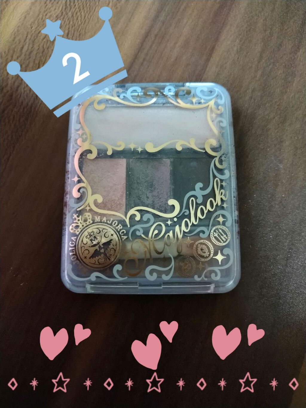 シャドーカスタマイズ/MAJOLICA MAJORCA/単色アイシャドウを使ったクチコミ（2枚目）