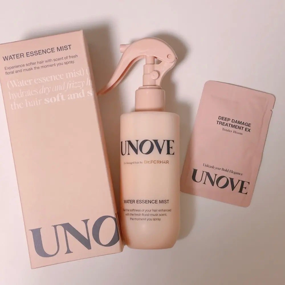 アノブ ウォーターエッセンスミスト/UNOVE/プレスタイリング・寝ぐせ直しを使ったクチコミ(1枚目)