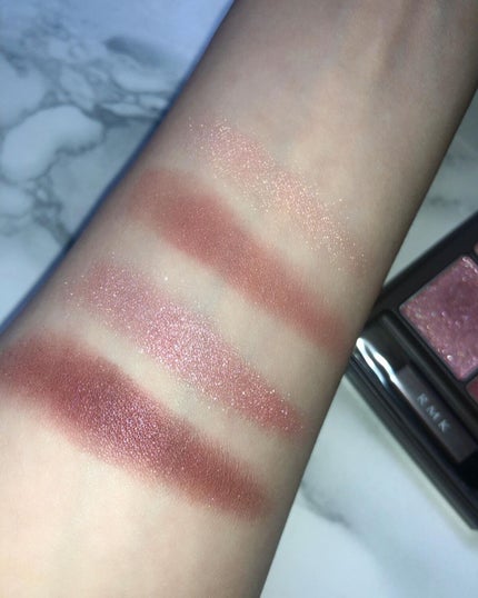 オブスキュア テンプテイション アイシャドウパレット/RMK/アイシャドウパレットを使ったクチコミ(5枚目)