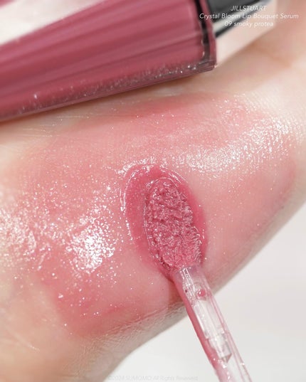 ジルスチュアート クリスタルブルーム リップブーケ セラム/JILL STUART/リッププランパーを使ったクチコミ(5枚目)