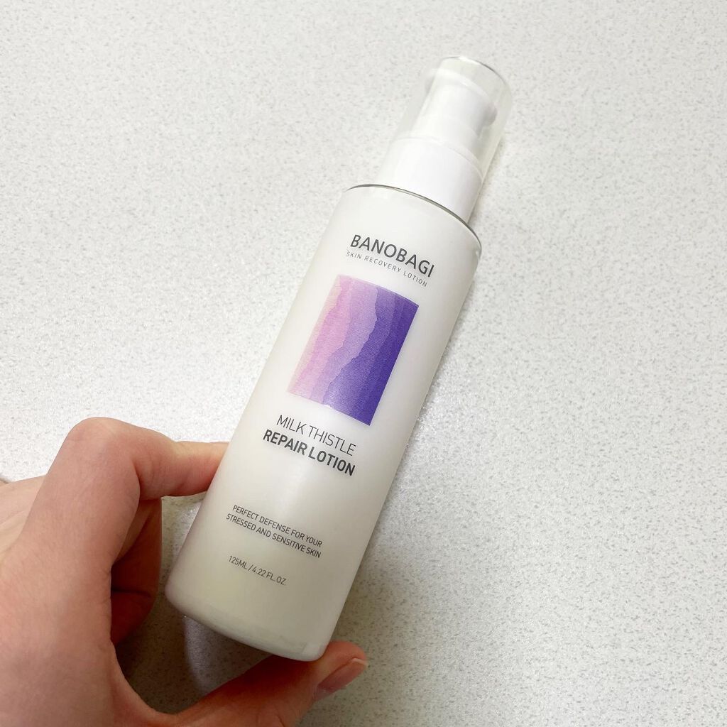 ミルクシスル リペアローション/BANOBAGI/乳液を使ったクチコミ（3枚目）