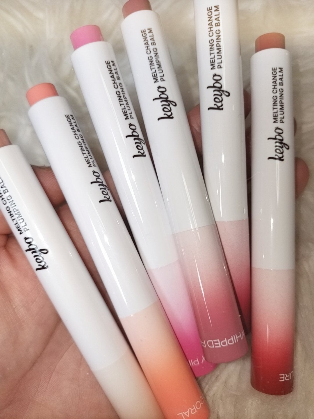 MELTING CHANGE PLUMPING BALM/keybo/口紅を使ったクチコミ(1枚目)