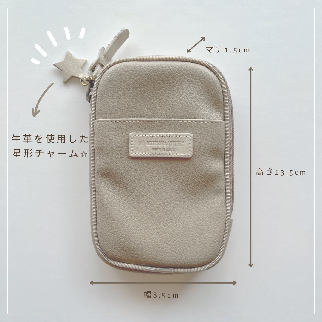 コスメポーチ/ARTISAN&ARTIST(アルティザン・アンド・アーティスト)/化粧ポーチを使ったクチコミ(2枚目)