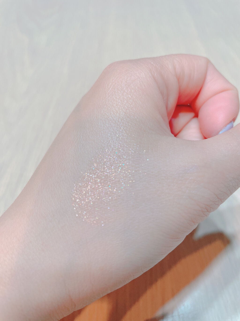 アディクション ザ アイシャドウ スパークル/ADDICTION/単色アイシャドウを使ったクチコミ(4枚目)