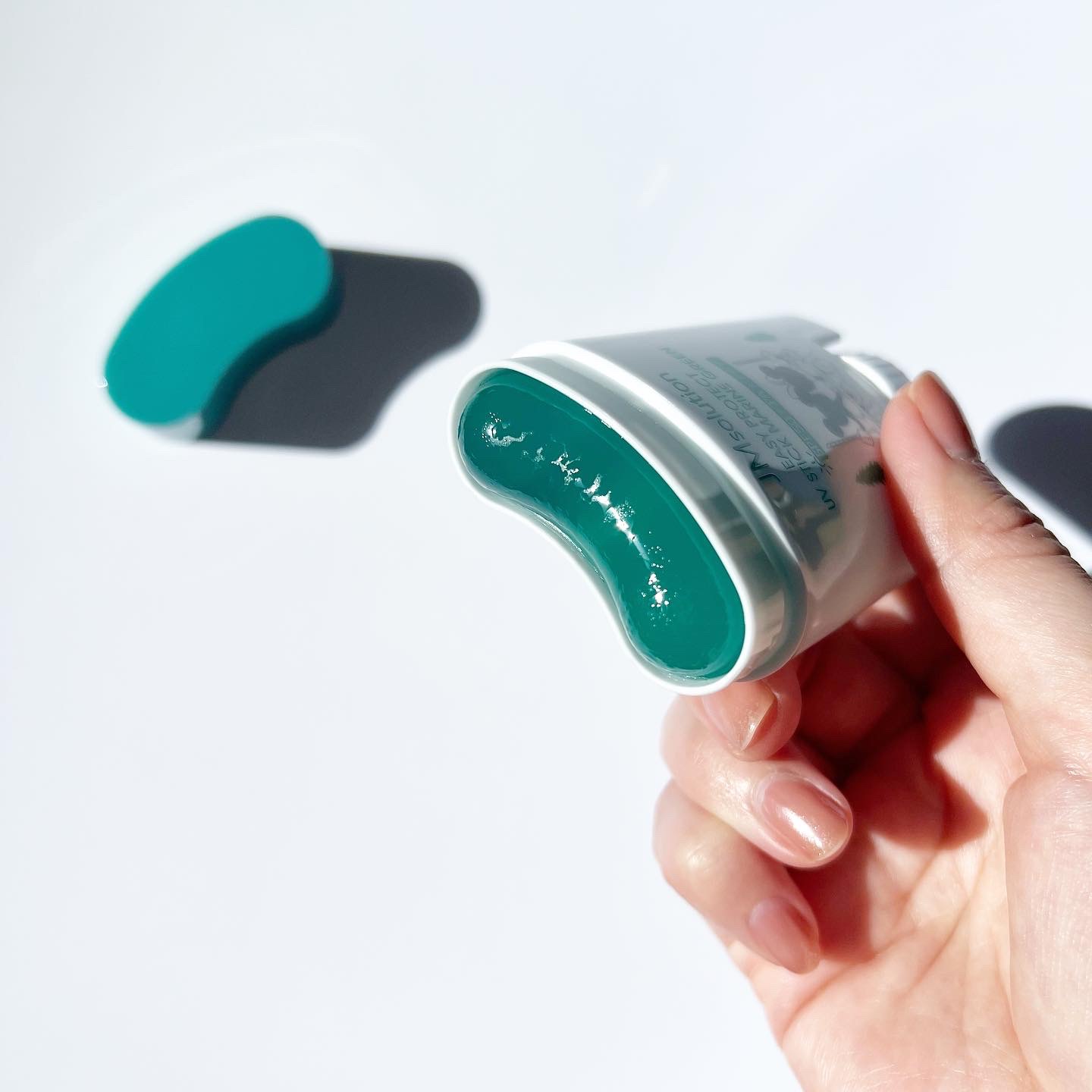 イージープロテクトUVスティック マリングリーン/JMsolution/日焼け止めスティックを使ったクチコミ（3枚目）