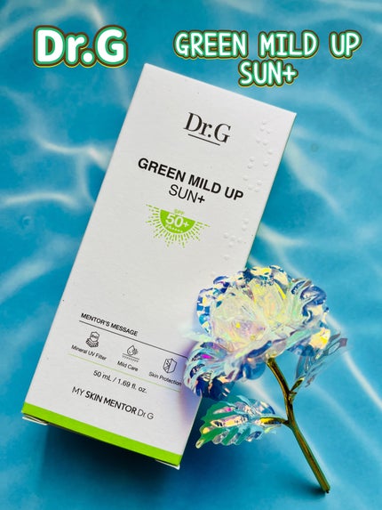 グリーンマイルドアップサンプラス/Dr.G/日焼け止めクリームを使ったクチコミ(1枚目)