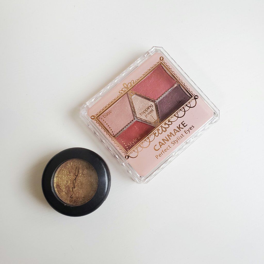 【旧品】パーフェクトスタイリストアイズ/キャンメイク/アイシャドウパレットを使ったクチコミ（1枚目）