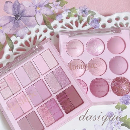 シャドウパレット/dasique/アイシャドウパレットを使ったクチコミ(1枚目)