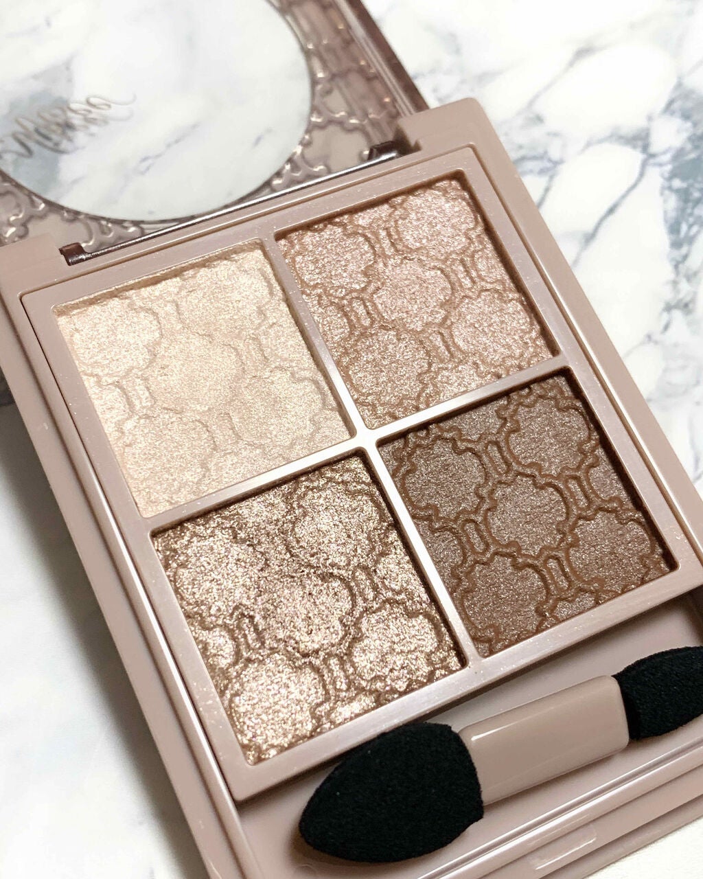 グロッシーリッチ アイズ N/Visée/アイシャドウパレットを使ったクチコミ(2枚目)