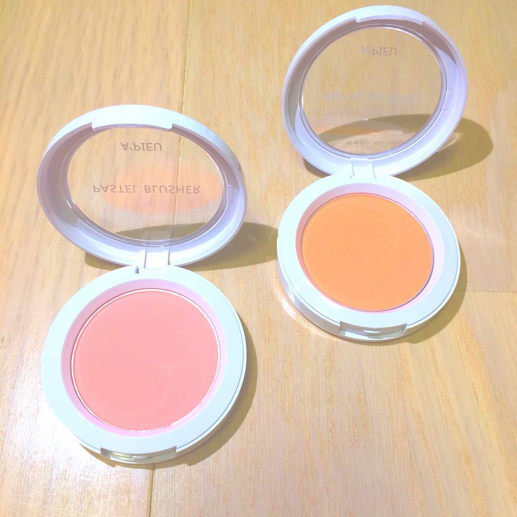 アピュー パステルブラッシャー/A’pieu/パウダーチークを使ったクチコミ（3枚目）