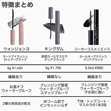 ウォンジョンヨ ヌードアイラッシュ/Wonjungyo/マスカラを使ったクチコミ（2枚目）