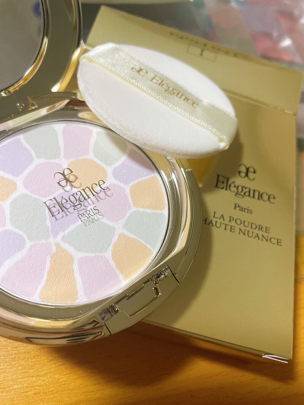 ラ プードル オートニュアンス/Elégance/プレストパウダーを使ったクチコミ（1枚目）