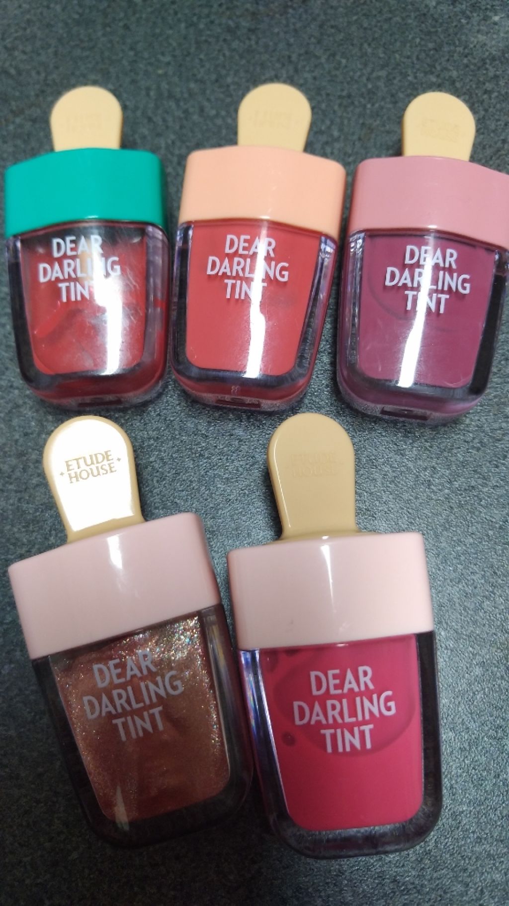 ディアダーリン ウォータージェルティント (アイスティント)/ETUDE/口紅を使ったクチコミ(1枚目)