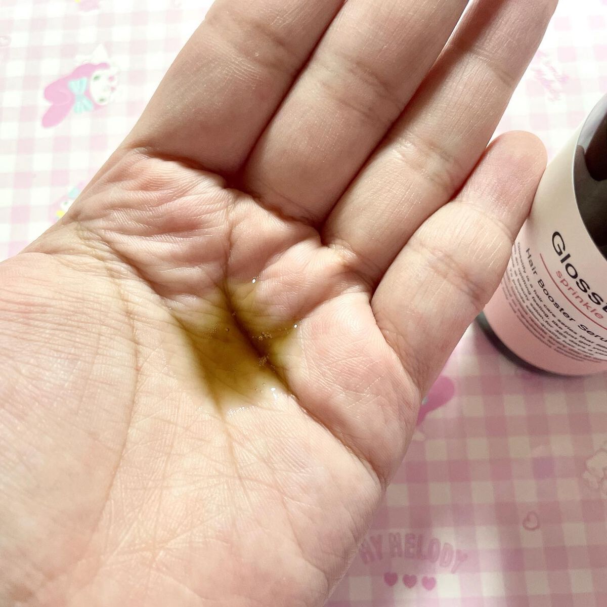 Sprinkle/Glosstify/洗い流すヘアトリートメントを使ったクチコミ（3枚目）