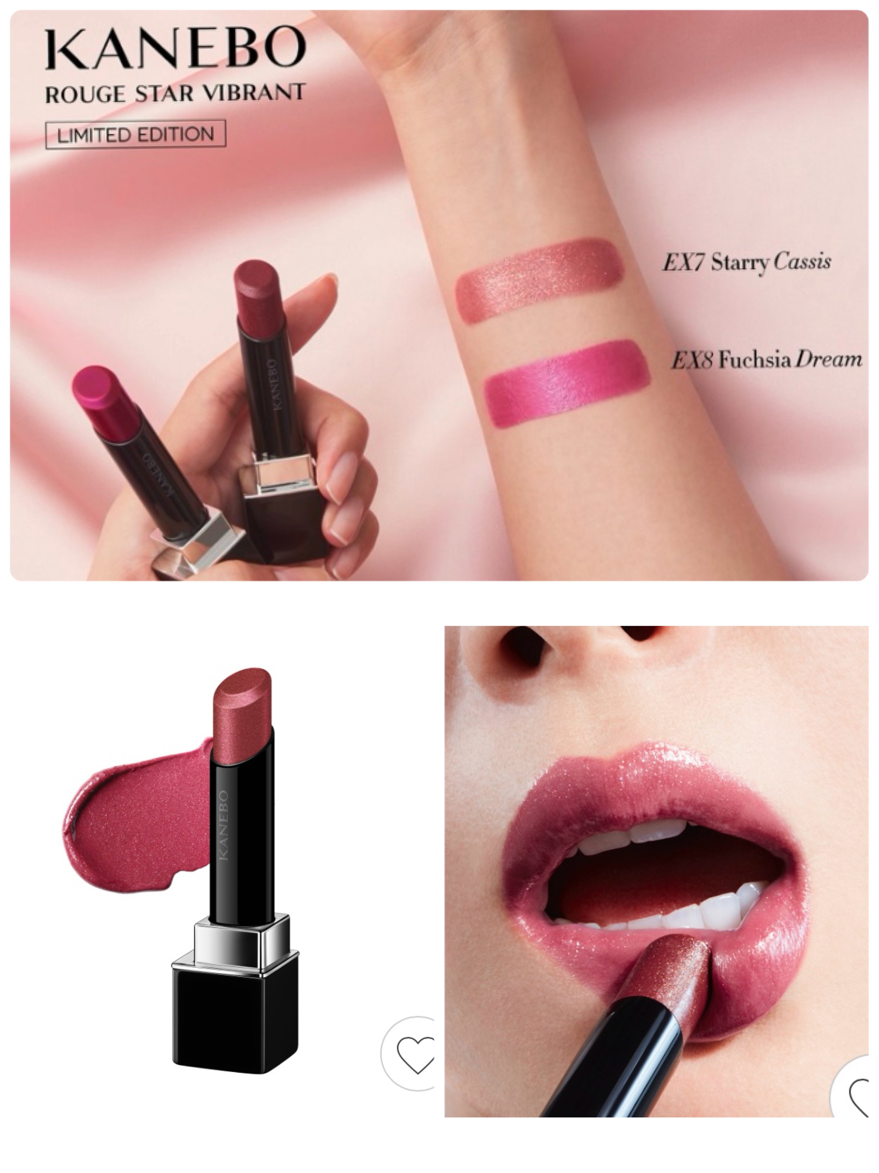 ルージュスターヴァイブラント/KANEBO/口紅を使ったクチコミ（3枚目）