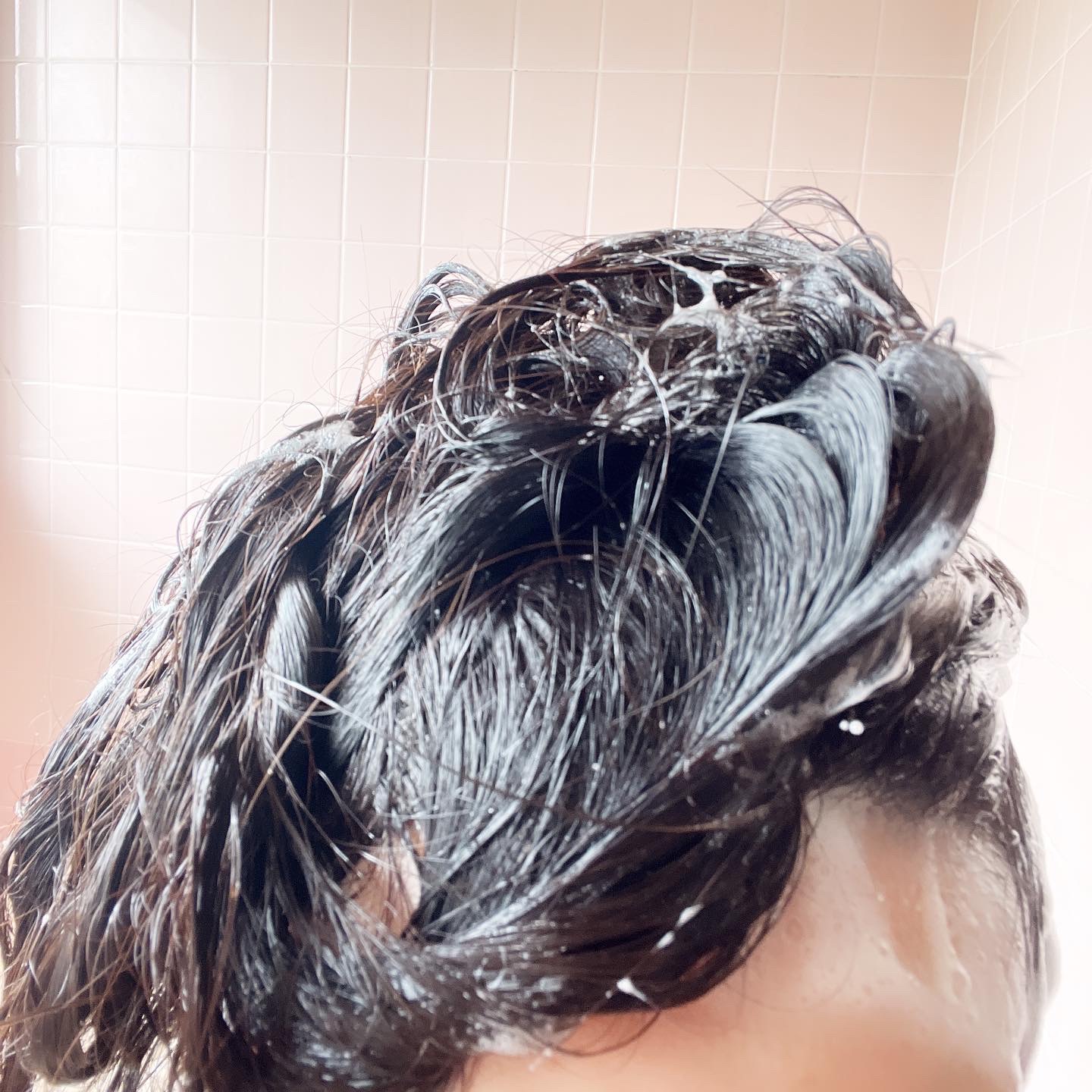 リラックス ミッドナイトリペア シャンプー／ヘアトリートメント (ストレート＆グロス) シャンプー本体 480ml/Je l'aime/市販シャンプーを使ったクチコミ（2枚目）