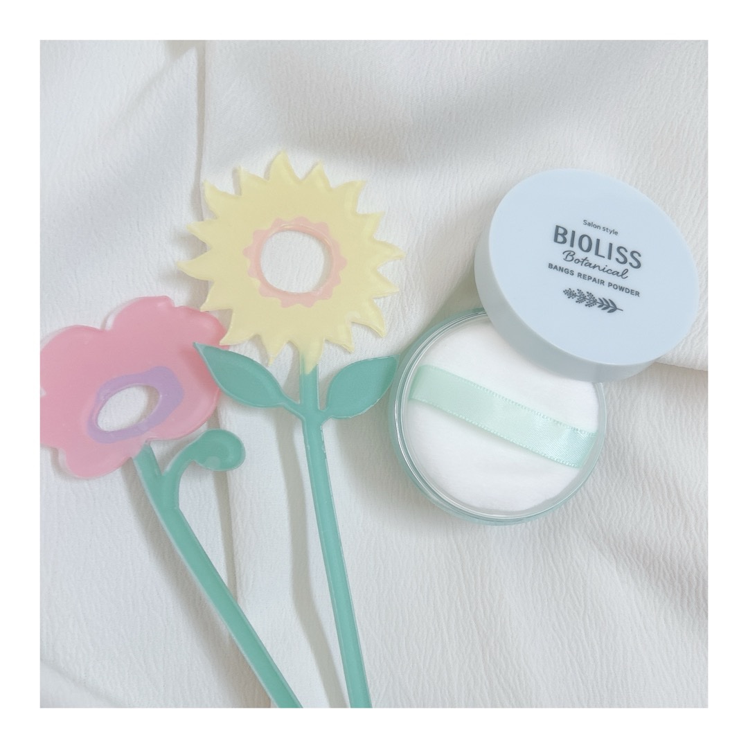 ボタニカル 前髪お直し パウダー/SSビオリス/その他スタイリングを使ったクチコミ（3枚目）