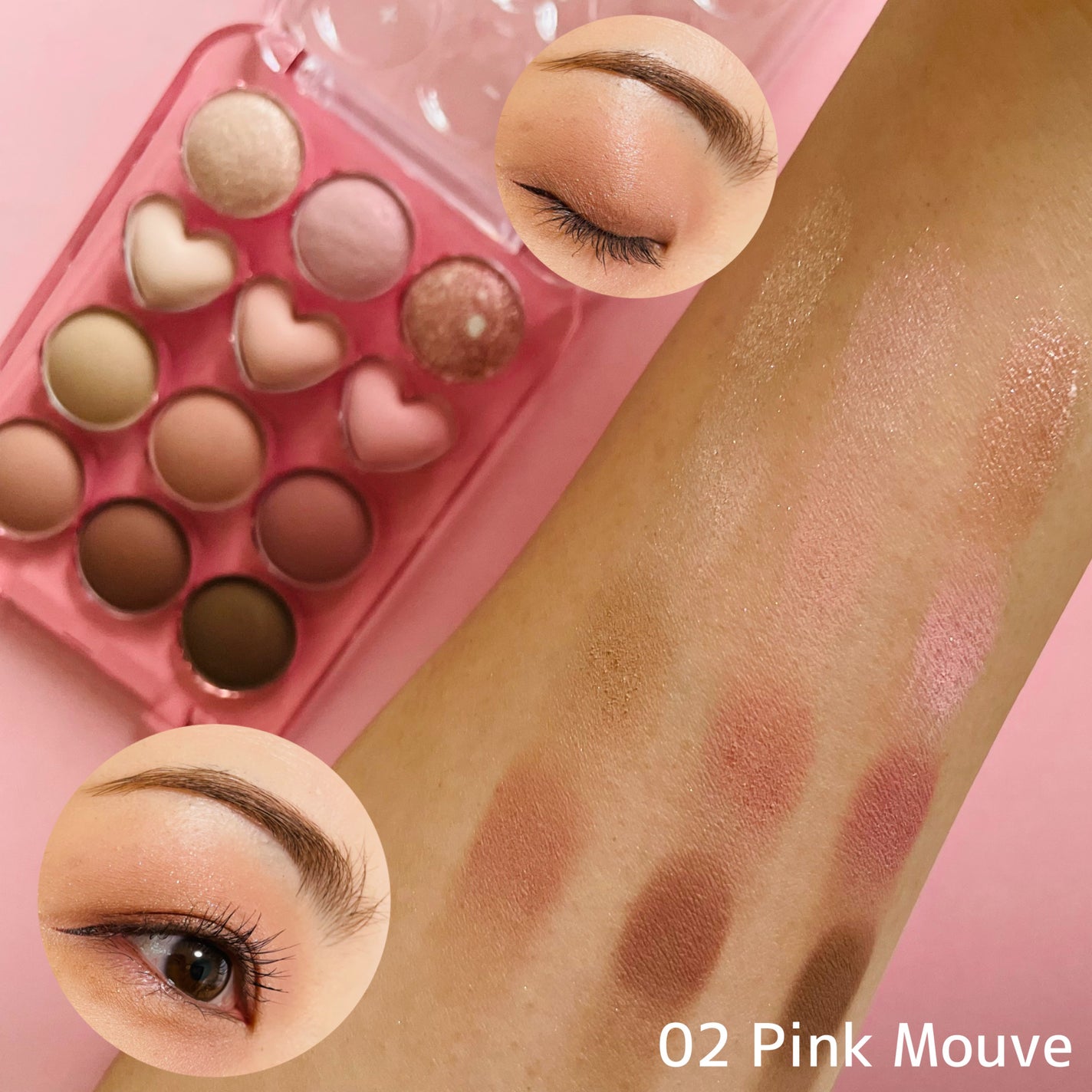 目元チュートリアルアイパレット/Colorgram/アイシャドウパレットを使ったクチコミ(5枚目)