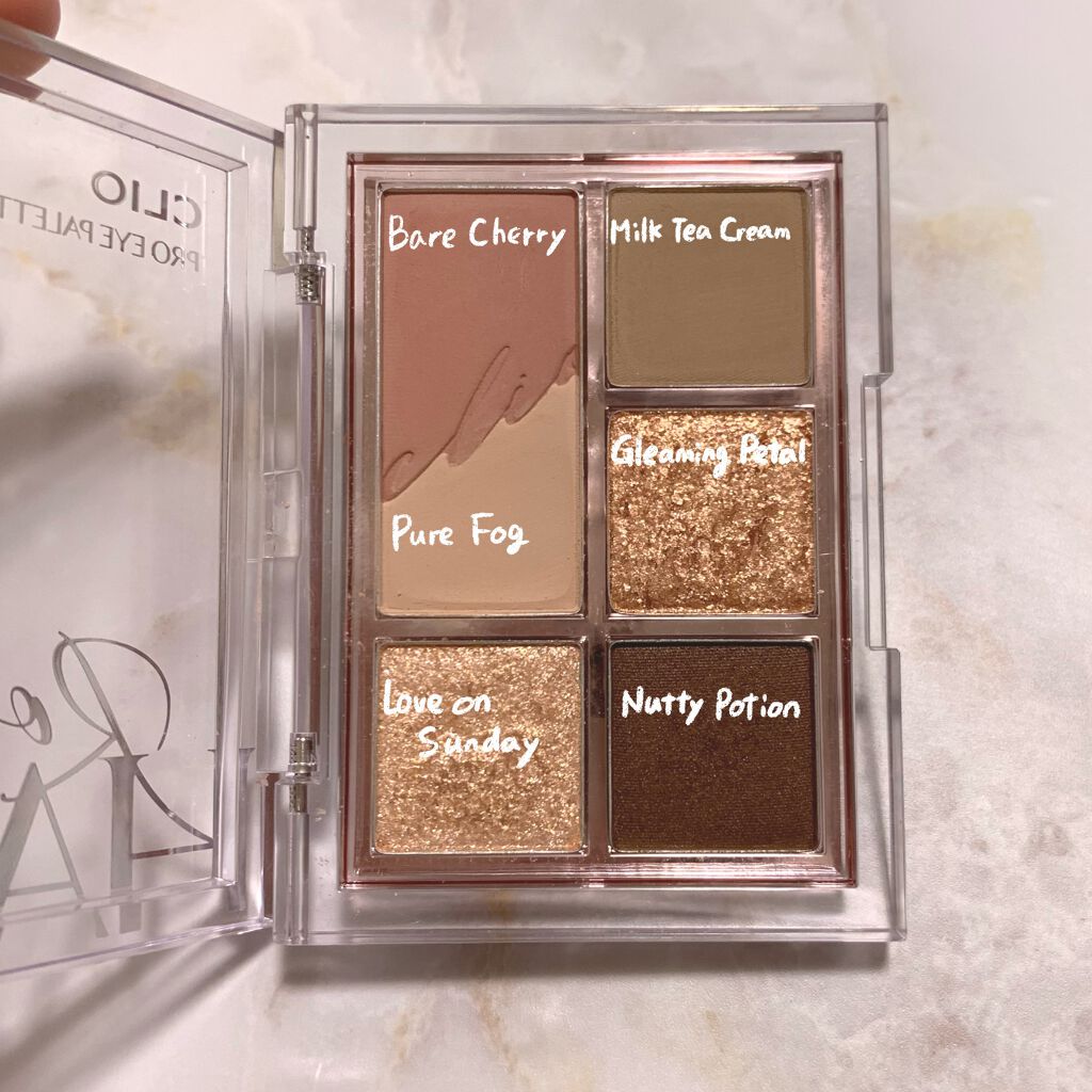 プロ アイパレット ミニ/CLIO/アイシャドウパレットを使ったクチコミ(3枚目)