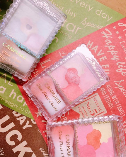 グロウフルールチークス/キャンメイク/パウダーチークを使ったクチコミ(1枚目)