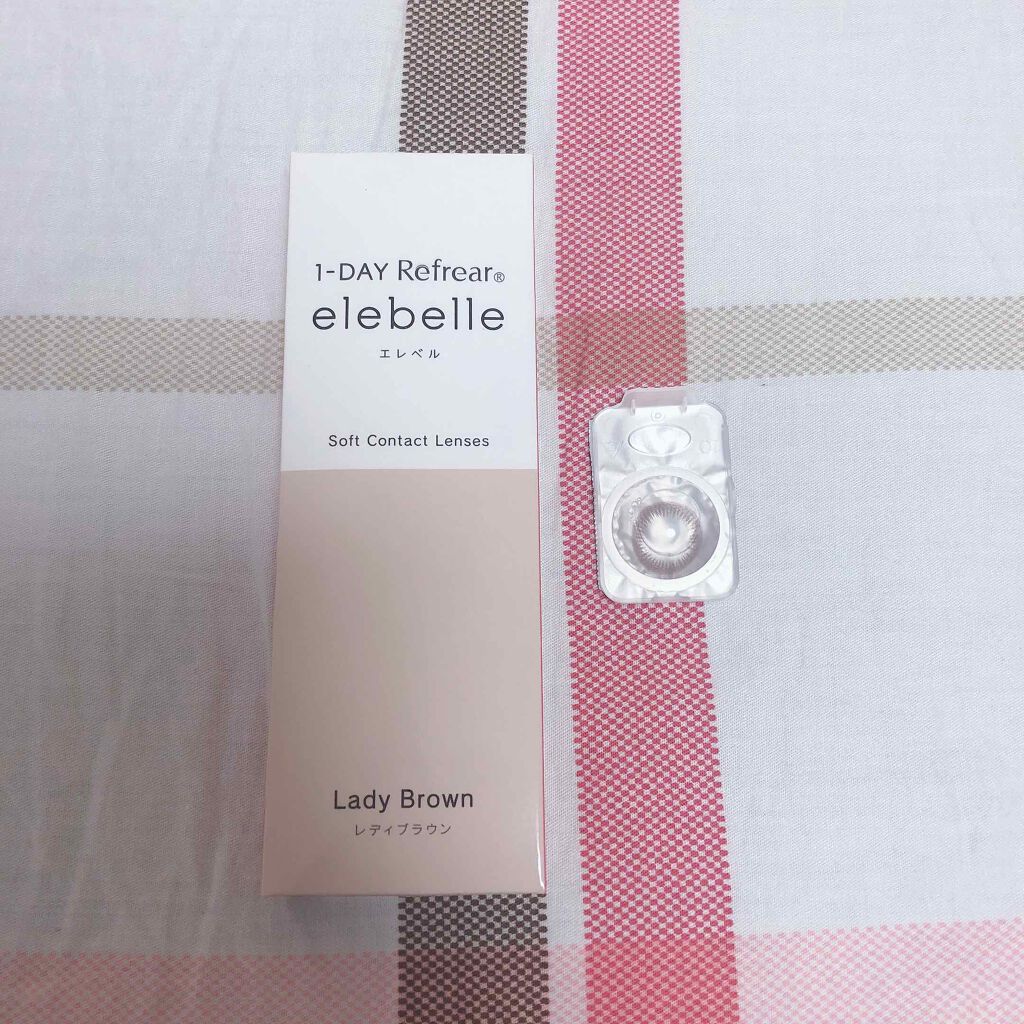 1DAY Refrear elebelle/Refrear/ワンデー(1DAY)カラコンを使ったクチコミ(1枚目)