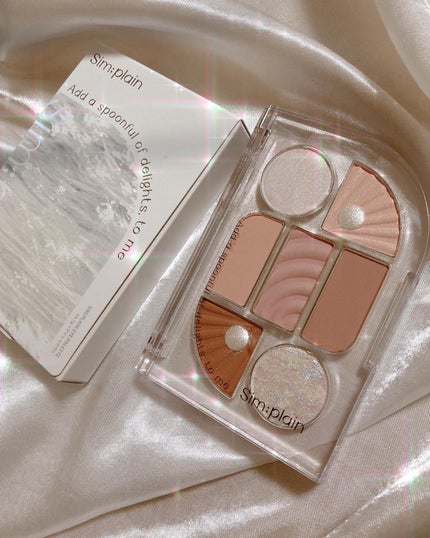 シンプレイン アイパレット/Sim;plain/アイシャドウパレットを使ったクチコミ(5枚目)