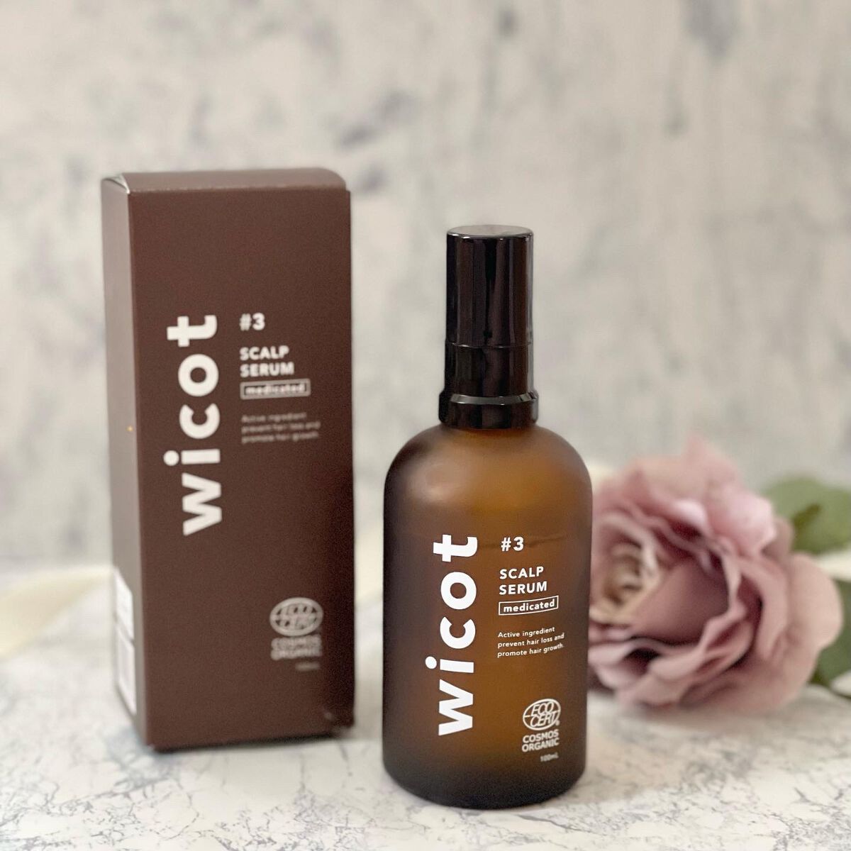 薬用スカルプセラム/wicot/頭皮ローションを使ったクチコミ（1枚目）