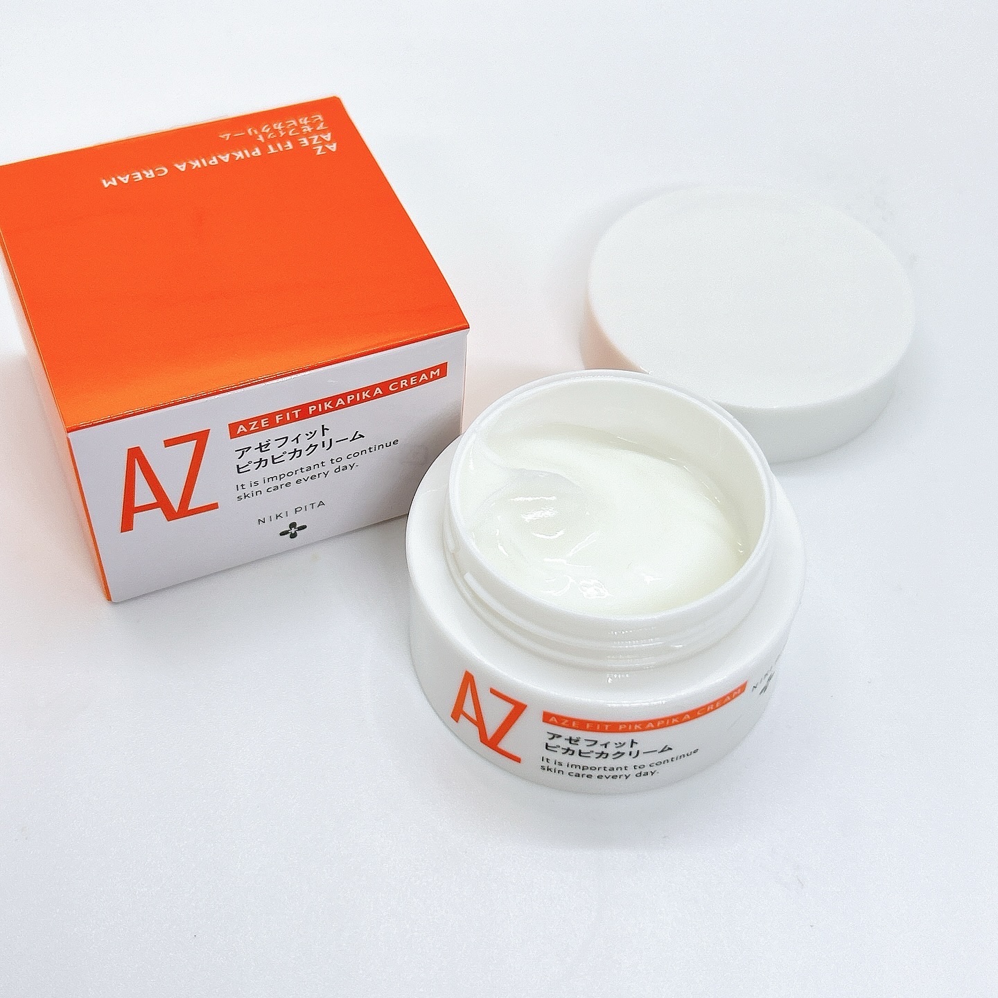 アゼフィット ピカピカクリーム/NIKI PITA/フェイスクリームを使ったクチコミ（2枚目）