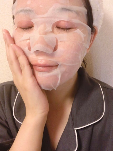 NIGHT BLANC(ナイトブラン) 夜用 フェイスマスク/educe beaute/その他スキンケアを使ったクチコミ(4枚目)