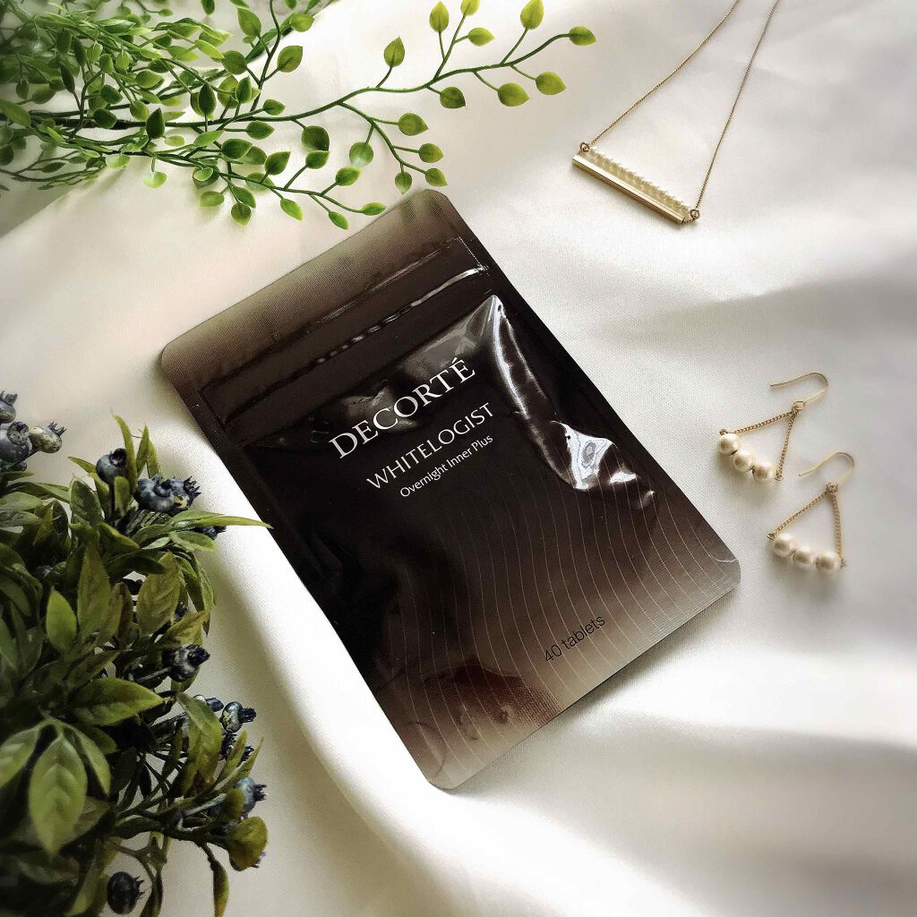 ホワイトロジスト オーバーナイト インナー プラス/DECORTÉ/美容サプリメントを使ったクチコミ（1枚目）