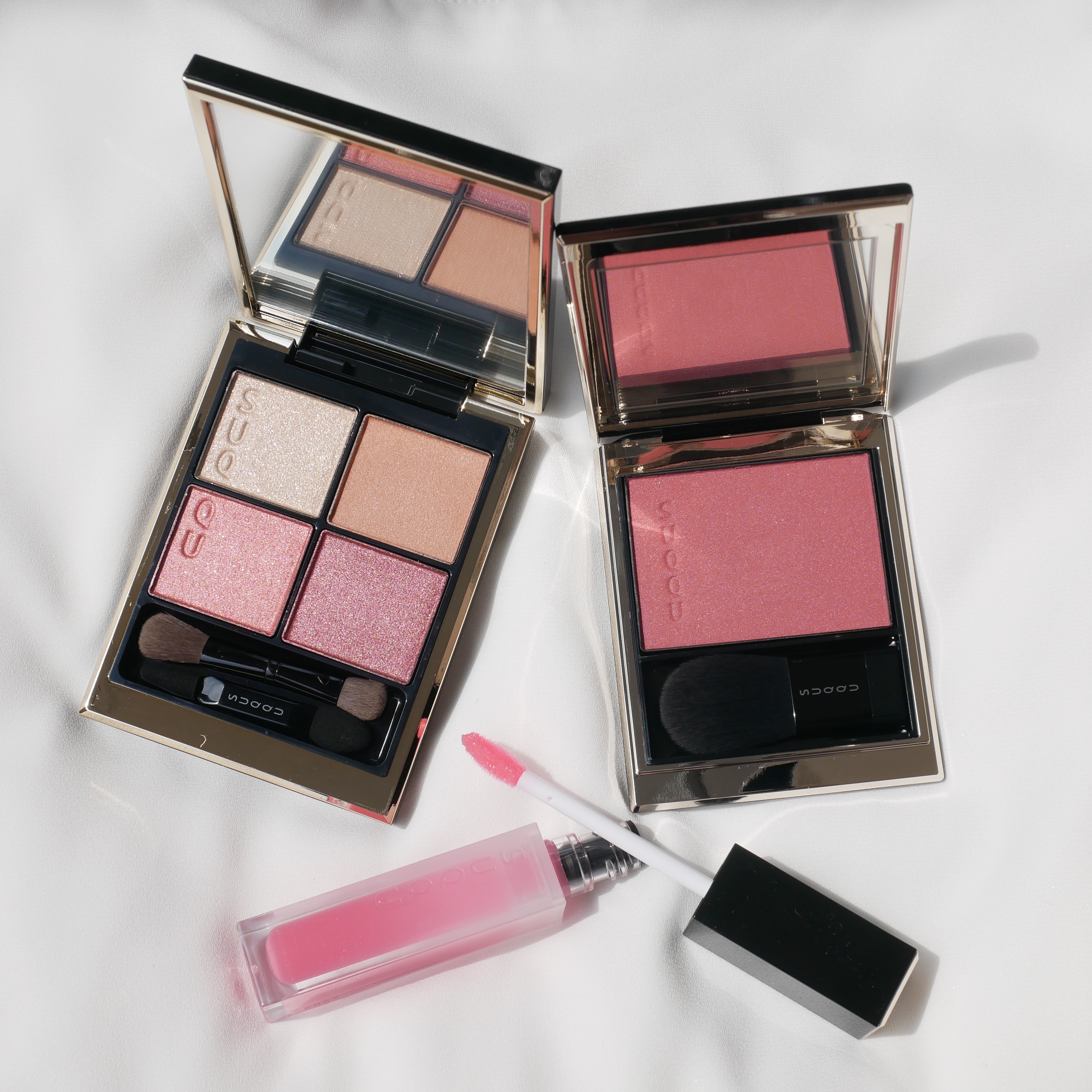 メルティング パウダー ブラッシュ/SUQQU/パウダーチークを使ったクチコミ（1枚目）