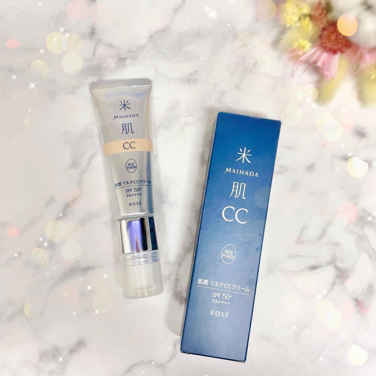 肌潤 マルチCCクリーム/米肌/CCクリームを使ったクチコミ(7枚目)