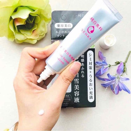 純白専科 すっぴん白雪美容液(専科 薬用美白クリーム)/SENKA(専科)/美容液を使ったクチコミ(2枚目)