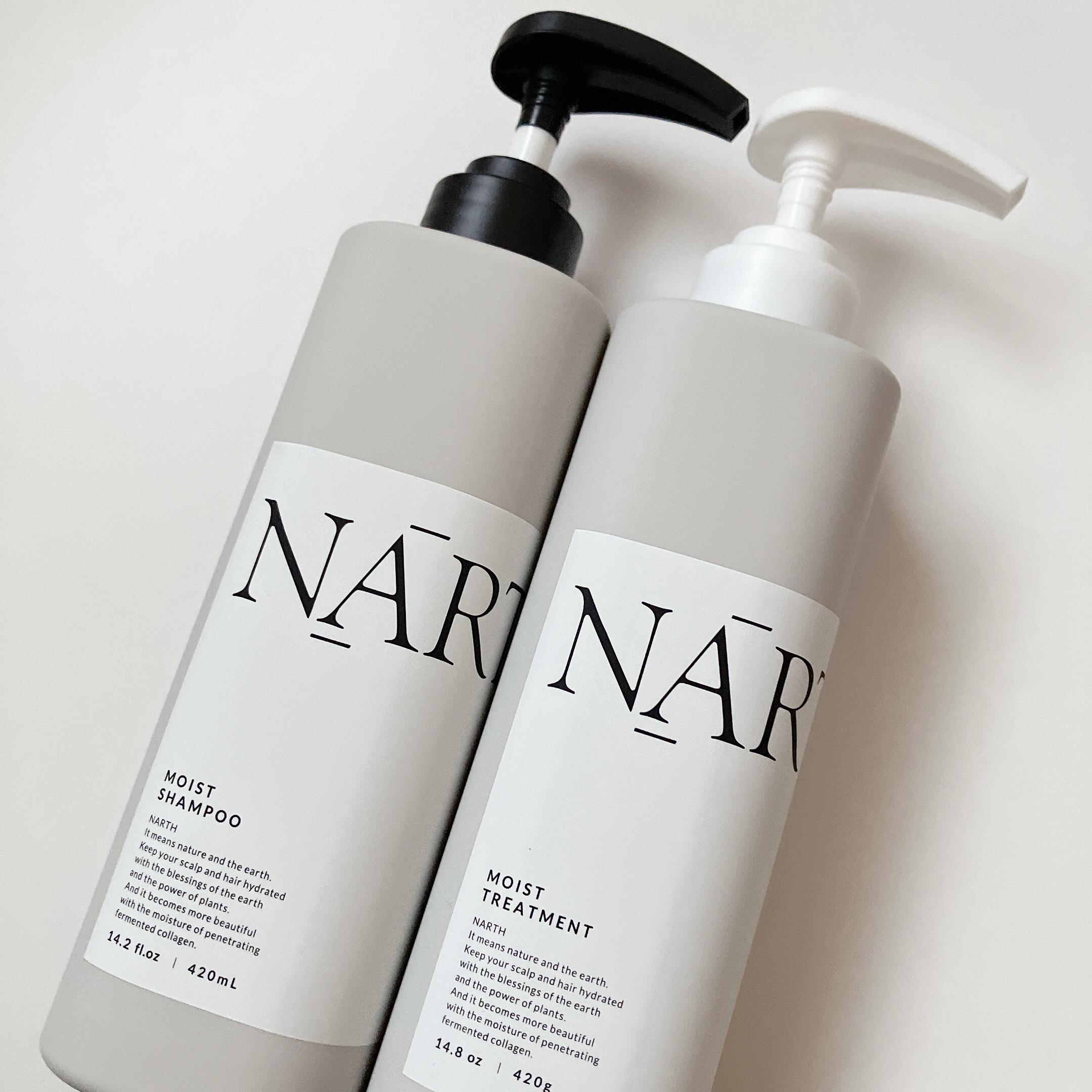 モイスト&リペアシャンプー／トリートメント/NARTH/市販シャンプーを使ったクチコミ（2枚目）