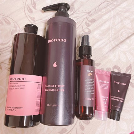 ウォータートリートメントミラクル10/moremo/洗い流すヘアトリートメントを使ったクチコミ(2枚目)