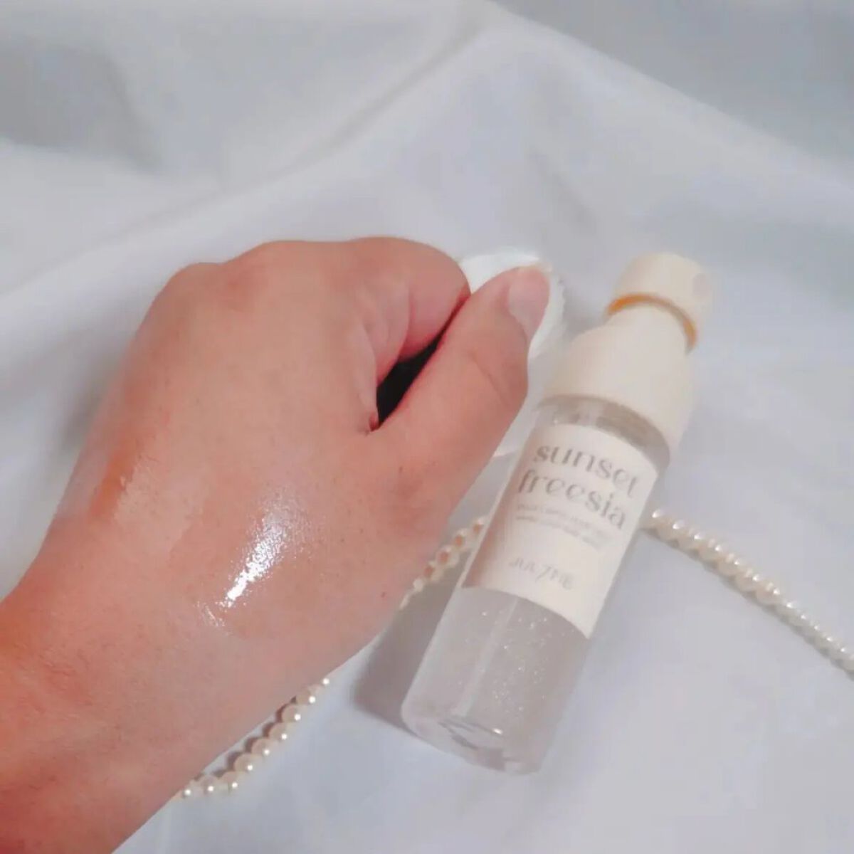 エンジェリングヘアミスト サンセットフリージア/JUL7ME/ヘアミストを使ったクチコミ（3枚目）