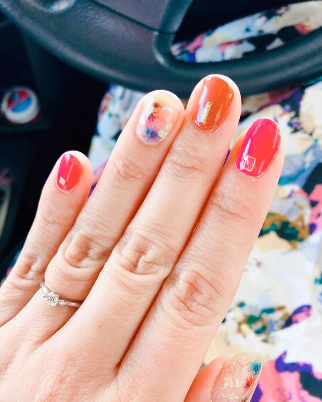 ダイソー エスポルール ネイルポリッシュ/エスポルール/マニキュアを使ったクチコミ(1枚目)