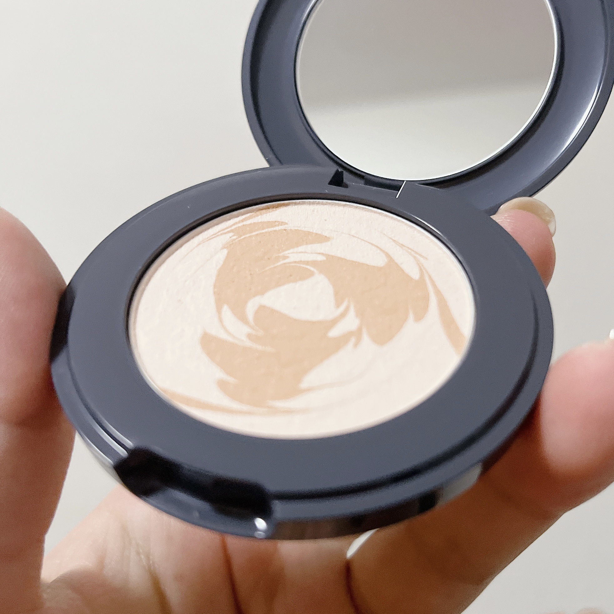 ラテアートマットチーク OR-1 オレンジ系【夏夜に溶けこむジンジャーラテ】/KATE/パウダーチークを使ったクチコミ（1枚目）