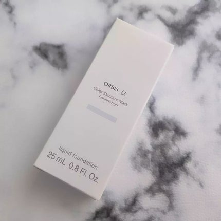 オルビスユー カラースキンケアマスク ファンデーション/オルビス/リキッドファンデーションを使ったクチコミ(7枚目)