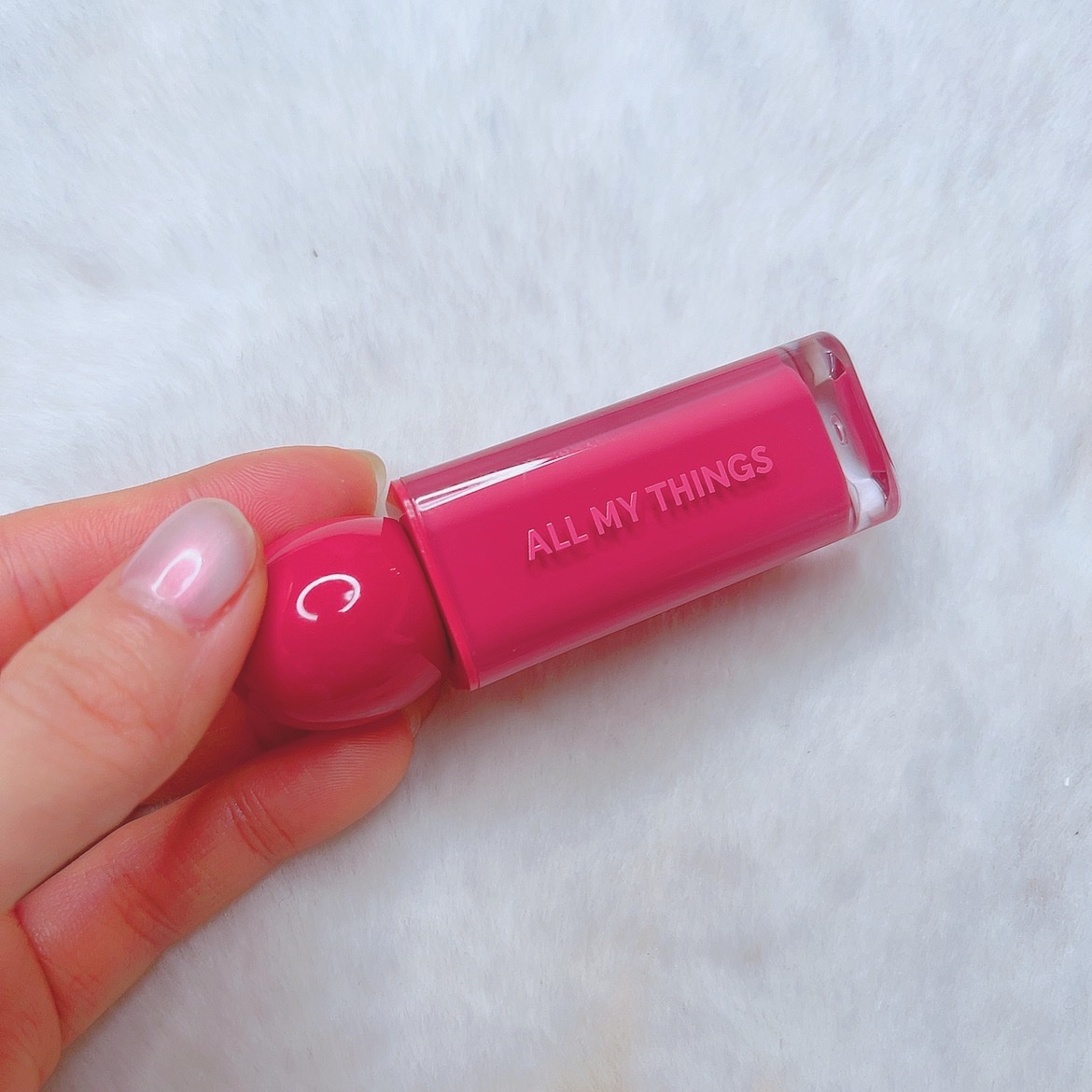 オールマイシングス リップスティッカーティント/all my things/リップティントを使ったクチコミ（3枚目）